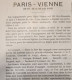 1902 Revue Automobile "  LA LOCOMOTION " - COURSE AUTOMOBILE " PARIS = VIENNE " - 1900 - 1949