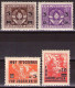 Yugoslavia 1949 - Definitive With Overprint, Mi 581-582,588,589 - MNH**VF - Nuevos