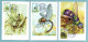 Delcampe - Carte Maximum Monaco 1987 - Faune - Insectes Du Parc National Du Mercantour - YT 1567 à 1572 - Cartes-Maximum (CM)