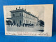 CARTOLINA RICORDO DI GALLARATE STAZIONE ANIMATA VIAGGIATA 1901. - Varese