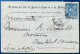 Lettre Entete CHEMINS DE FER DE PARIS A  LYON Sage N°90 15c Bleu Obl Dateur PARIS 16 MARS 1885 Pour MONTFORT L'AMAURY - 1876-1898 Sage (Tipo II)