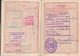 Delcampe - Passeport France Nombreux Fiscaux Dont Algérie 60 F Renouvellement Passeport Visas Suisse Suède Finlande Italie ... - Lettres & Documents