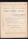 LARBROYE - 1927 - Courrier/Menu/ Feuille D'adhésion - à Entête - Compagnie D'ARC De LARBROYE - Bouquet Provincial 08 Mai - 1900 – 1949