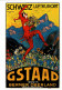 H1346 - TOP Gstaad - Francois Gos Plakat - Werbekarte Werbung - Biregg - Gstaad