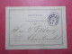 Marcophilie SUEDE Entier Postal 04/07/1879 (B310) - Ganzsachen