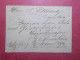 Marcophilie SUEDE Entier Postal 04/07/1879 (B310) - Postal Stationery