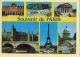 PARIS : Souvenir De Paris / Multivues (voir Scan Recto/verso) - Panorama's