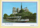 PARIS (04) Notre-Dame Et La Seine / Bateau (animée) (2 Scans) - Arrondissement: 04