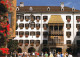 11 AK Österreich * Innsbruck Stadtturm, Goldenes Dachl (2x), Triumphpforte, 3 Luftbildaufnahmen, Annasäule, Hofkirche * - Innsbruck