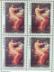 C 1837 Brazil Stamp 150 Years Old Pedro Americo Art 1993 Complete Series Block Of 4 - Ungebraucht