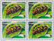 C 1840 Brazil Stamp Fauna Environment Insect Beetle 1993 Complete Series Block Of 4 - Unused Stamps