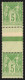N°106a, Types II Et I Se Tenant, Sage 5c Vert-jaune, Neuf ** Sans Charnière TB - 1898-1900 Sage (Tipo III)