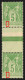 N°106a, Types II Et I Se Tenant, Sage 5c Vert-jaune, Neuf ** Sans Charnière TB - 1898-1900 Sage (Type III)