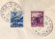 Italien / Triest Zone A - 1950 - Messe In Triest, Nr. 112 - 113 Mit Frühentwertung (21.6.50) - Poststempel