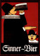 H1361 - TOP Bier Sinner Werbekarte Werbung Plakat - A. Kusche - Gavel Verlag - Publicité