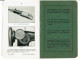 MANUEL INSTRUCTIONS MOTEURS ELECTRIQUES SINGER B.R.K.  -  VOIR SCANS - Supplies And Equipment