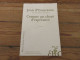 LIVRE Jean D'ORMESSON COMME UN CHANT D'ESPERANCE 2014 120p. Format Moyen.        - Altri Classici