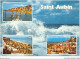 ABEP8-14-0712 - SAINT-AUBIN - L'Heure Du Bain - La Digue Et La Plage - La Plage - Saint Aubin