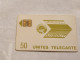 DJIBOUTI-(DJI-03b)-Olive Logo 50units-(1)-(out Side Number-11710)-(1989)-(tirage-20.000)-expansive Card - Gibuti