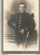 CA / Vintage / Photo Originale Cartonnée MILITAIRE 17 EM REGIMENT Epée ROSALIE // HATON RAMBERVILLERS Vosges Uniforme - Visitekaartjes