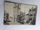 HALLE HAL GEKLEURDE POSTKAART GRAND PLACE VERZONDEN NAAR LOKEREN 1909 - Halle