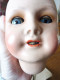 Tête De Poupée Ancienne Bouche Ouverte Et Dents  SFBJ  Taille 11 ( Matériau En Carton Moulé ) - Dolls