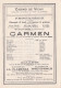 Casino De VICHY . Saison 1924 . 19 Aout . SIEGFRIED . Programme . - Programme