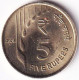 INDIA COIN LOT 18, 5 RUPEES 2020, RAIN DROPS, NOIDA MINT, UNC - Inde