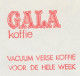 Meter Cover Netherlands 1971 Coffee - Gala - Vacuum Fresh - Bolsward - Other & Unclassified