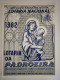 Loterie Notre-Dame Patronne Du Portugal Avis Officiel Affiche 1982 Loteria Lottery  Virgin Mary Official Notice Poster - Lotterielose