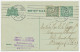 Briefkaart G. 80 A I / Bijfrankering Amsterdam - Ned. Indie 1910 - Postal Stationery