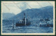 Varese Luino Battello Cartolina QK1910 - Varese