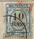 Roumanie - 1911, 10 BANI - TAXA DE PLATA : BEAUX DÉFAUTS - Portomarken