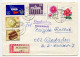 Germany East 1975 Registered Cover; Zella-Mehlis To Wiesbaden; Mix Of Stamps - Covers & Documents