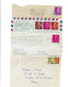 ESPAGNE 22 Plis Contemporains Enveloppes Entières & 1 Timbre Vignette Autocollant  -   (1107) - Covers & Documents