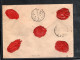 1908 , 10 , 50 , 100 R.  Registered Cover , Clear  " SETUBAL " To France, Very Good Condition #142 - Cartas & Documentos