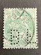 FRANCE B N° 111 Blanc BF 91 Indice 3 Perforé Perforés Perfins Perfin !! - Other & Unclassified