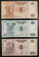 CONGO KONGO - 2013 - 50 / 100 / 200 FRANCS - P97A / P98b / P99b - UNC - Repubblica Democratica Del Congo & Zaire