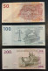 CONGO KONGO - 2013 - 50 / 100 / 200 FRANCS - P97A / P98b / P99b - UNC - Democratische Republiek Congo & Zaire