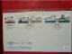 2 FDC 2004 NEW ZEALAND 150 YERS OF PARLIAMENT SOUS BLISTER - Lettres & Documents