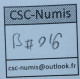 (B16) - Billet 50€ 2017 - Christine Lagarde – U033A1 - Numéro Court 555555 - 50 Euro