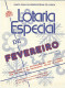 Portugal Loterie Février Hiver Avis Officiel Affiche 1981 Loteria Lottery February Winter Official Notice Poster - Lotterielose