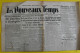 Les Nouveaux Temps N° 919 Du 22 Septembre 1943. Jean Luchaire. Collaboration Antisémite. Darlan Japon LVF Milice - Guerra 1939-45