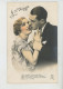 FEMMES - FRAU - LADY - Lot De 4 Jolies Cartes Fantaisie Couple Amoureux "SI TU VOULAIS " - Couples