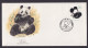 China Fauna Pandabär Schöner Künstler Brief - Unused Stamps