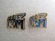 PIN'S   LOT  2   FOOTBALL  OLYMPIQUE DE MARSEILLE  ALLEZ L OM - Voetbal