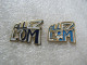 PIN'S   LOT  2   FOOTBALL  OLYMPIQUE DE MARSEILLE  ALLEZ L OM - Voetbal