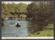 127178/ Coracle Men At Cenarth Falls, Nr. Cardigan - Cardiganshire