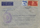 1942 BERNA - BUENOS AIRES , CORREO CONSULAR , LEGACIÓN DE LA REPÚBLICA ARGENTINA EN SUIZA , CORREO AÉREO - Covers & Documents