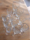 Delcampe - -LOT De 11 ANCIENS VERRES DIFFERENTES FORMES 7 MODELES Différents Collection      E - Vetro & Cristallo